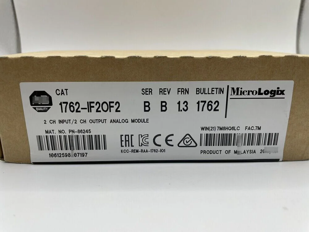 

1762-IF2OF2 Ser B Allen Bradley micrology X1200 аналоговый модуль ввода-вывода
