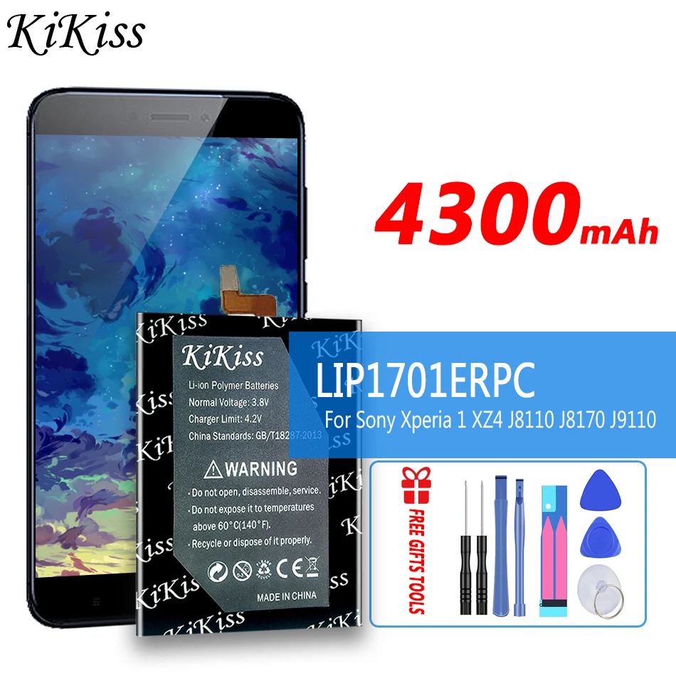 

Сменный аккумулятор KiKiss для Sony Xperia 1 XZ4 J8110 J8170 J9110 J9150