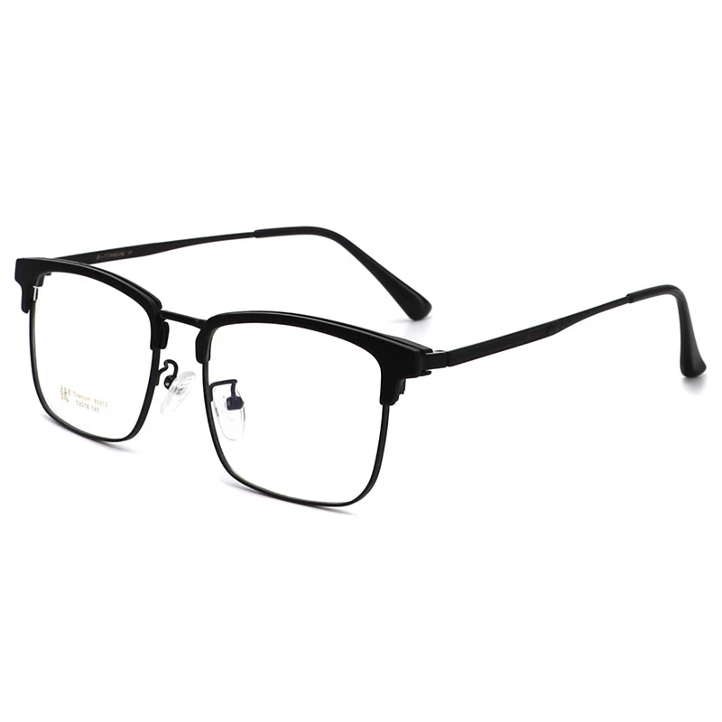 

Beta Titanium Glasses Frame Men Rectangle Optical Frames Anti Blue Light Glasses Men Retro Full Rim Spectacles Retro Eyewear