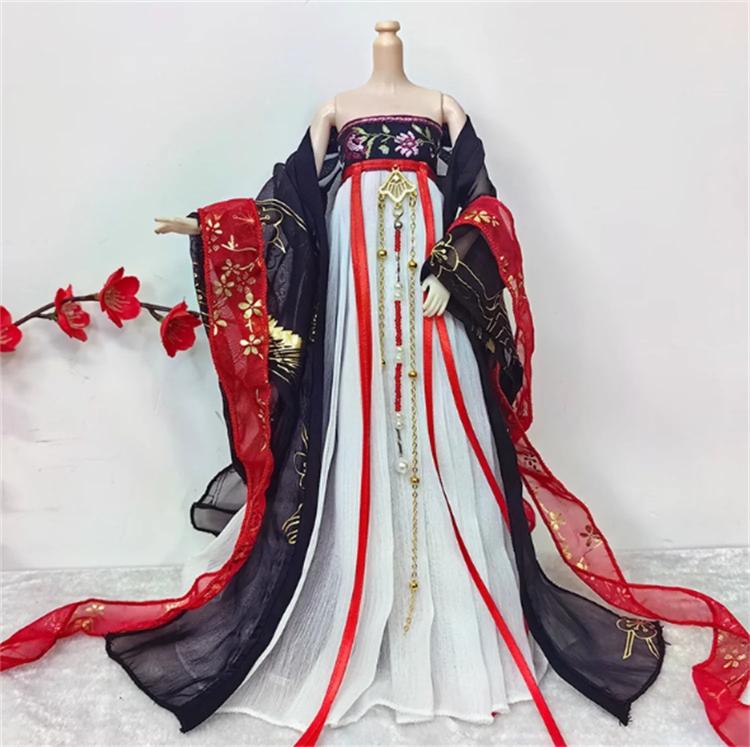 Женский костюм Hanfu 1/6 для фигурки 12 дюймов