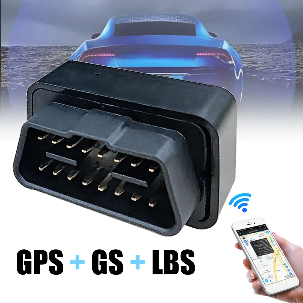 4G Mini OBD GPS-трекер 12В-24В Автомобильная Противоугонная сигнализация в режиме