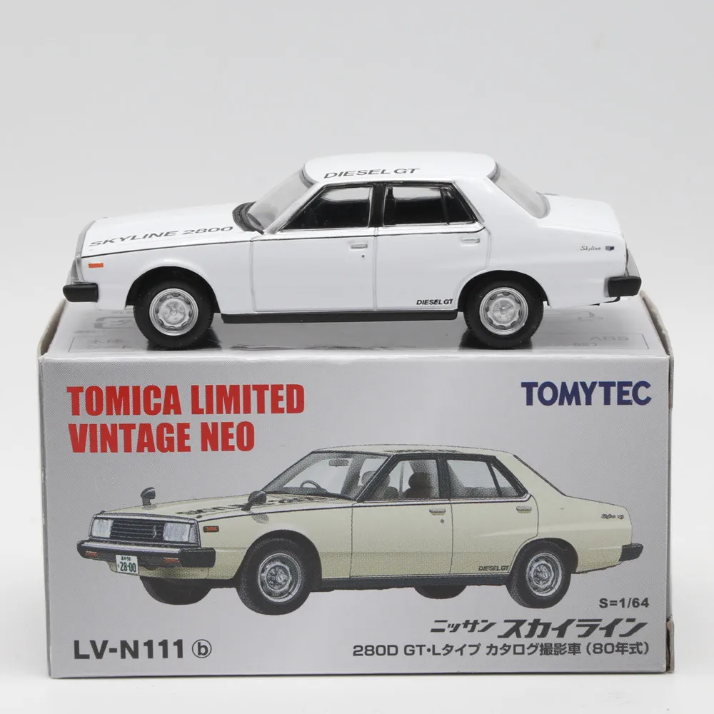 

Takara Tomy Car TLV N111b NISSAN SKYLINE 2800 GT-L JDM Limited Edition Simulation Alloy Static Car Model Toy Gift