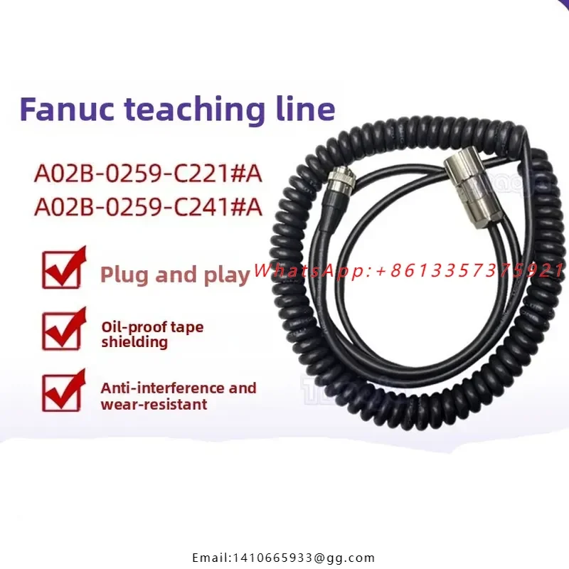 Спиральный кабель для A02B-0259-C241 # A A02B-0259-C221 # Портативный обучающий пульт управления MPG (art.: 3920db6d2fdba) - 3920db6d2fdba