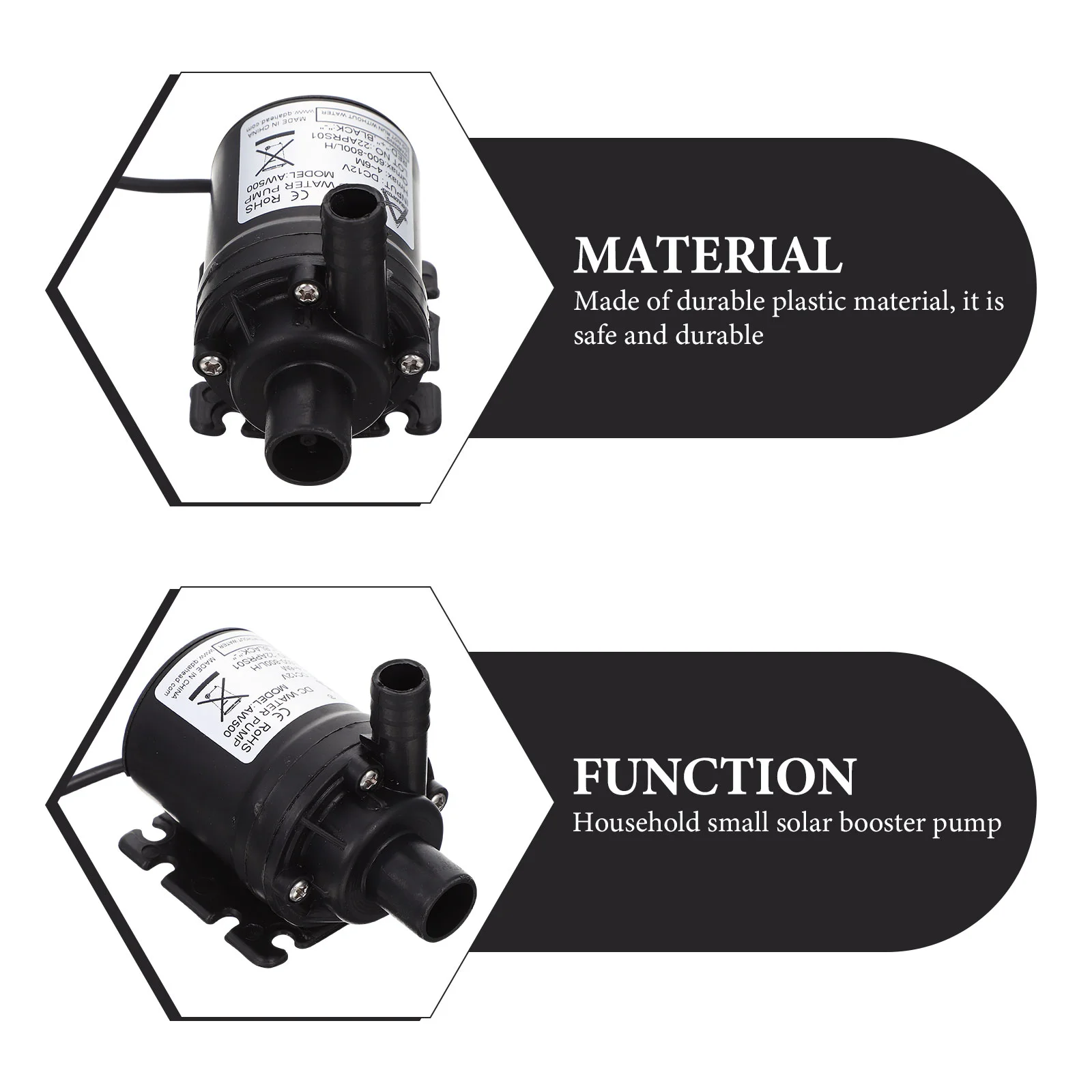 Погружной насос Boosting Booster Профессиональная водная солнечная система Фонтанные