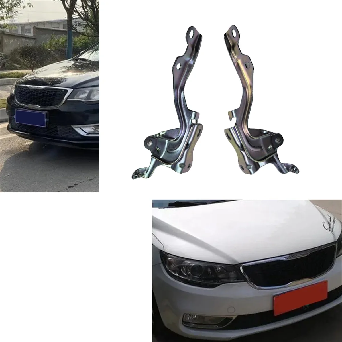 1 пара шарниров капота со стороны водителя и пассажира 79110-1X000 79120-1X000 для Kia Forte