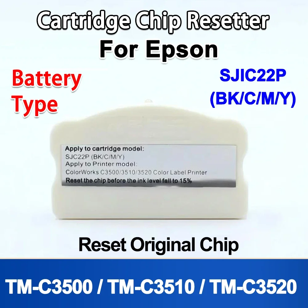 Стабильное качество SJIC22P сброс чипа картриджа для Epson TM-C3500 TM-C3510 TM-C3520 C3500 C3510