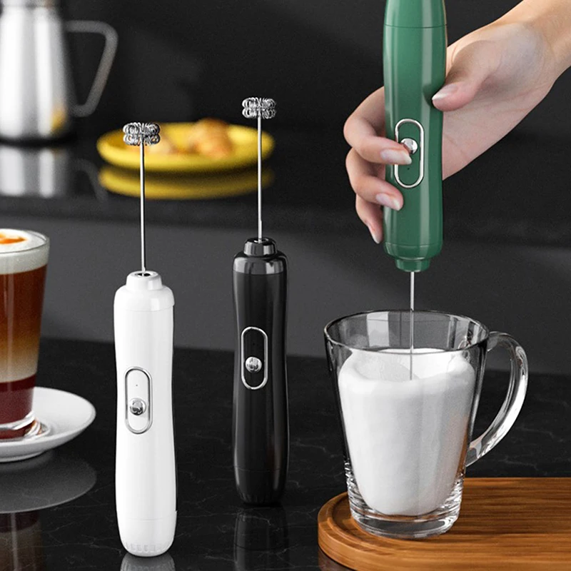 

Mini Milk Frother Handheld Foam Maker For Lattes Whisk Coffee Cappuccino Frappe Matcha Hot Chocolate Egg Beater Drink Mixer
