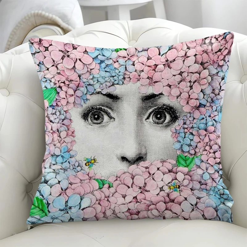 

Pillowcases Cushion Covers F-fornasetti Decorative Bed Double-sided Printing Cushions of Modern Sofa Cover for Pillow Cases Car