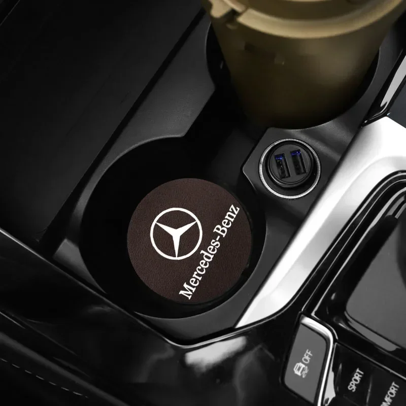 Автомобильная подставка для воды нескользящий коврик Mercedes Benz AMG W205 C300 W203 W206 W108 W124