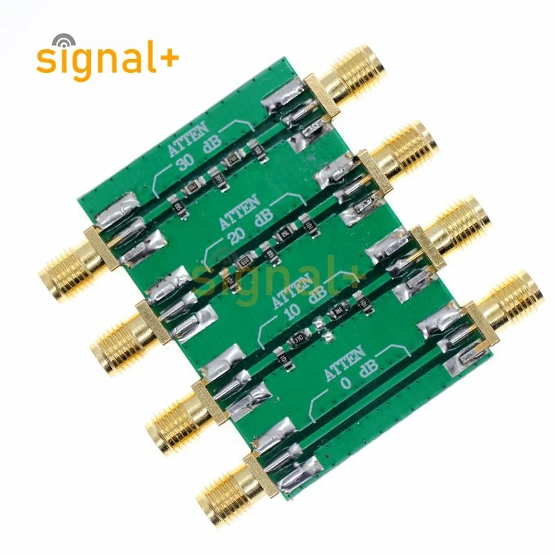 Фото DC 4,0 ГГц 23 дБм 200 МВт RF фиксированный модуль аттенюатора SMA двойная гнездовая головка 0 дБ 10 дБ 20 дБ 30 дБ №1