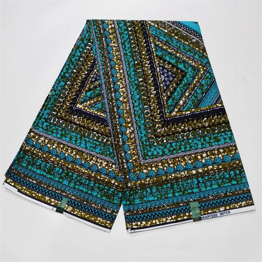 

Veritable Wax African Wax Fabric Nigerian Ankara Block Prints Batik Fabric Dutch Pagne 100% Cotton For Sewing VL-113