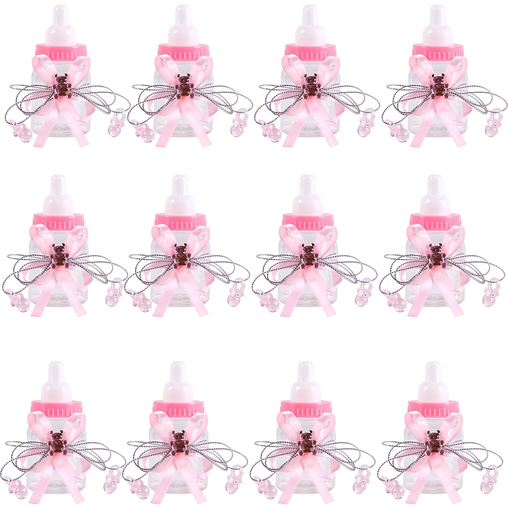 

Бутылочки для конфет Cyuan, 12 шт., голубые, розовые