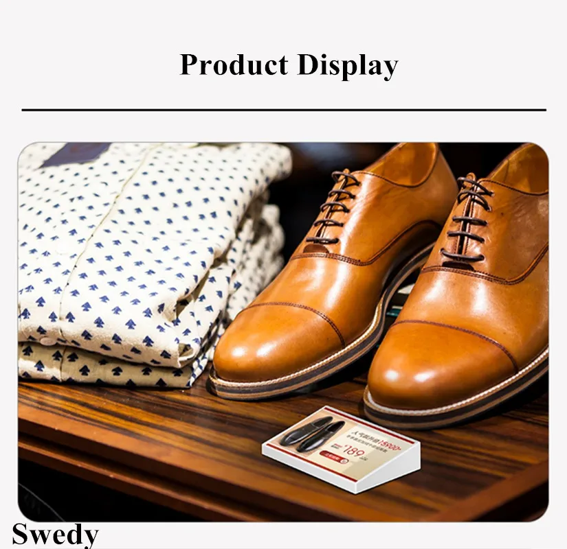 Акриловый держатель знаков 90x54 мм настольные знаки с цифрами стенд для