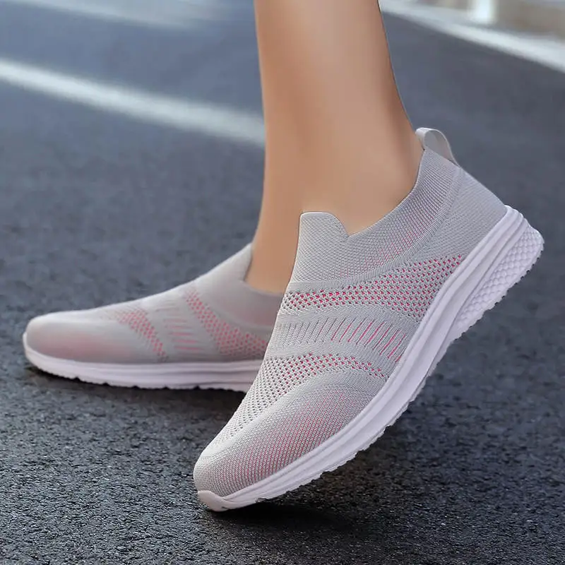 

Canvas Sneakers Slipstop Sport Shoes For Women Wedge Heels Running Tennis Summer Sports Shoes High Soles Tennis Low 264D