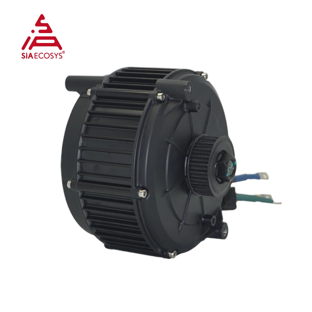 Фото SiAECOSYS QS165 5000 Вт 72 В 35H V1 V2 Комплект для переоборудования двигателя среднего привода Go Kart с контроллером Fardriver ND72680 №2