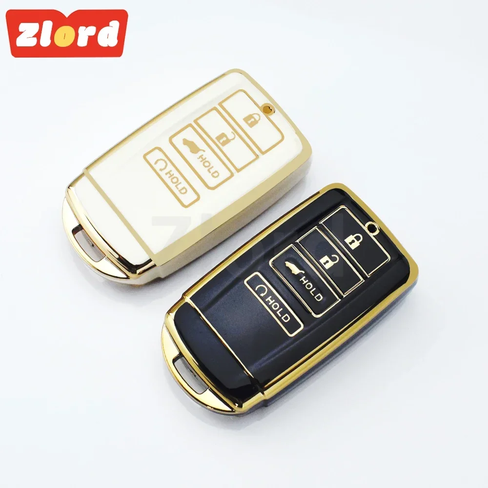 Чехол для автомобильного ключа из ТПУ Honda Acura RLX MDX CDX TLX-L NSX RDX держатель брелока