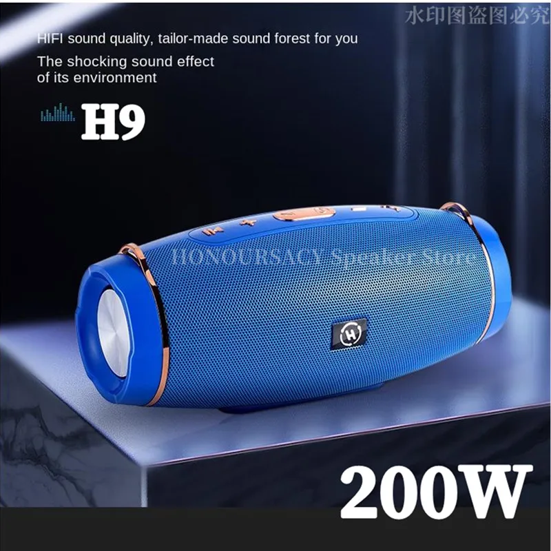 

Powerful Subwoofer Portable Radio FM Wireless Caixa De Som Bluetooth Speaker Music Blutooth For Large High Power Bass Sound Box