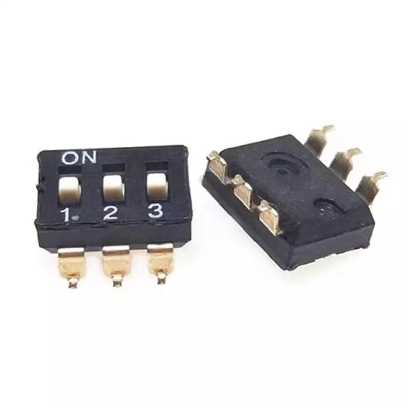 10 шт./лот 2 54 мм Шаг Китай Dongwei оригинальный переключатель циферблата 1/2/3/4/5/7/6/8/9/10/12P