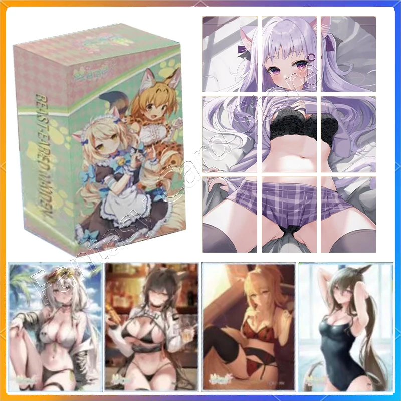

Beast Ear Niang Sexy Bikini Loli Swimsuit Card Limited Sale Charming Sexy Card Goddess Story ACG Sexy Anime Pornography Card