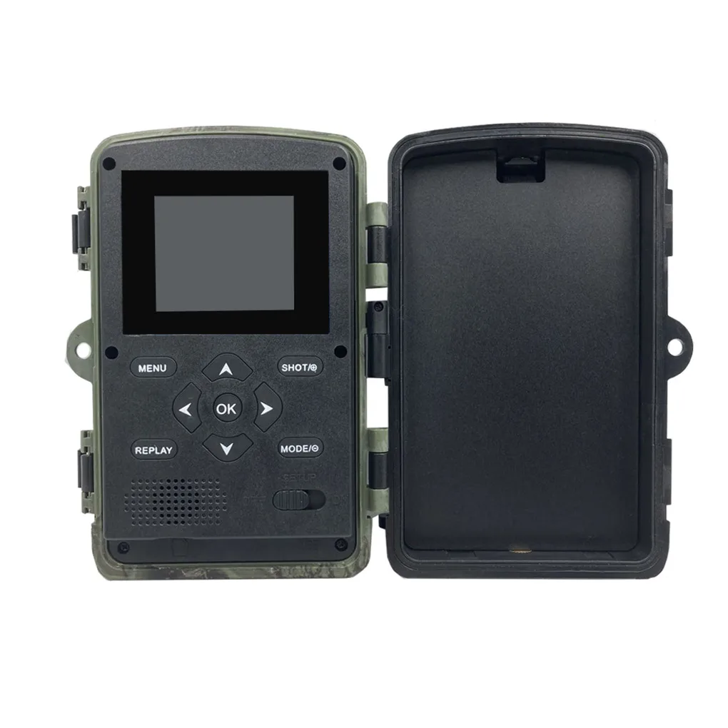 

16MP 1080P Hunting Camera Picture Video Recording 2.0 Inch Screen Infrared LED Motion Activated Night View Trail Cam