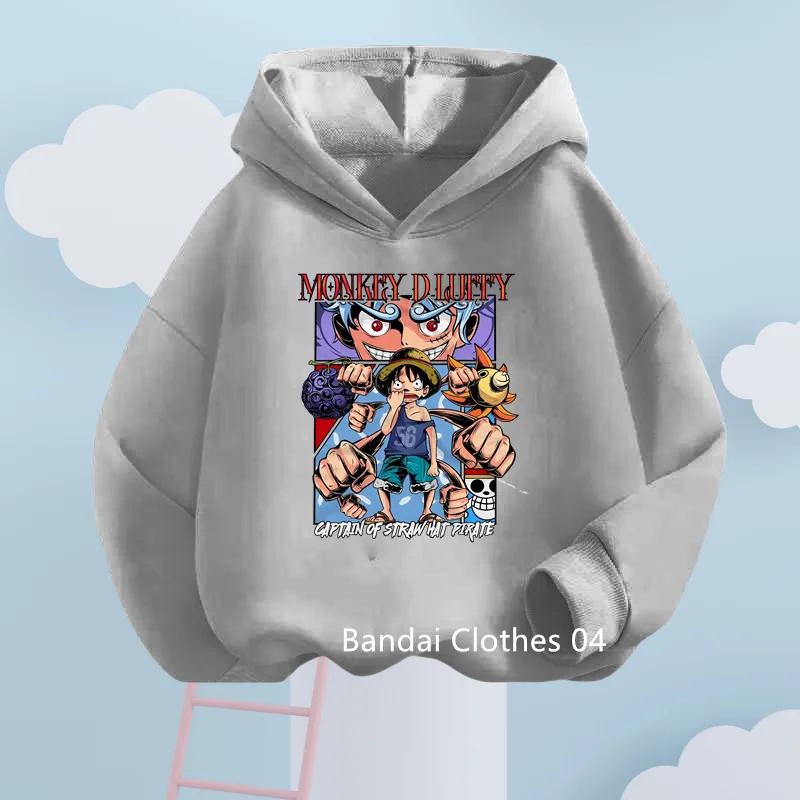 New Kids Sweatshirts Hot One Piece Jersey Boys Chopper Hoodie Girls Fall Winter Warm Sweater Children's Sportswear Ages 3-14