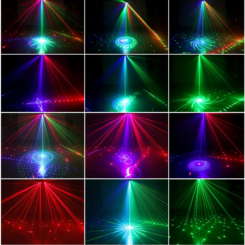 9-глазная RGB дискотечная лампа DMX сценический стробоскоп с дистанционным