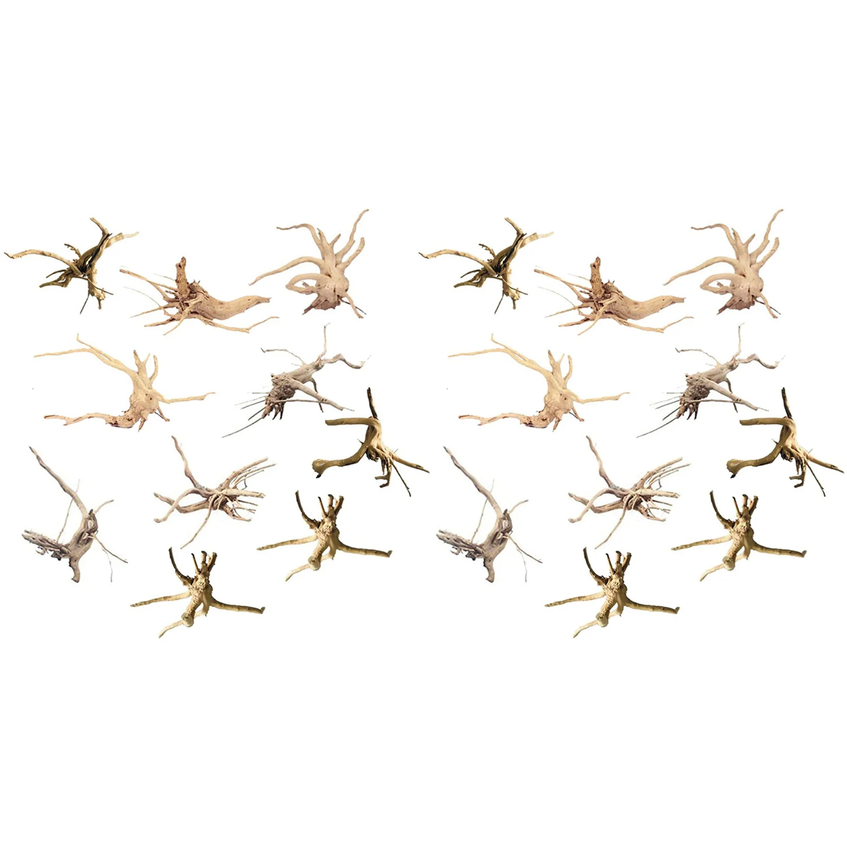 

Мини-древесина для аквариума, натуральные деревянные веточки, украшения для аквариума, рептилии, ствол дерева, древесина, разные цвета (20 шт....