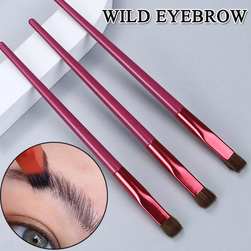 

1PCS Wild Eyebrow Brush 3D Multifunction Simulated Natural Brows Makeup Brushes Hairline Eyebrow Contour Shadow Make Up Tools