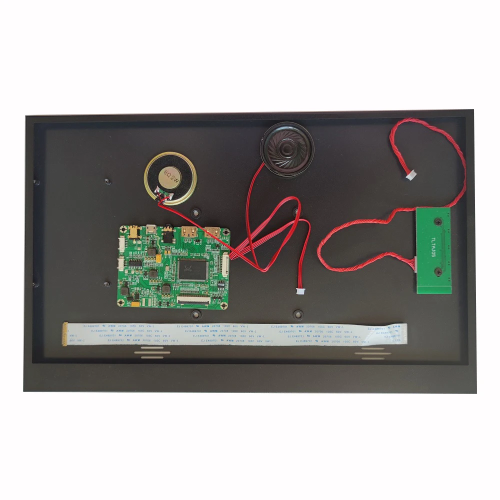 

For HB125WX1 12.5" 1366X768 LED screen Metal case back cover box shell + Kit EDP Controller board mini 2 HDMI-Compatible panel