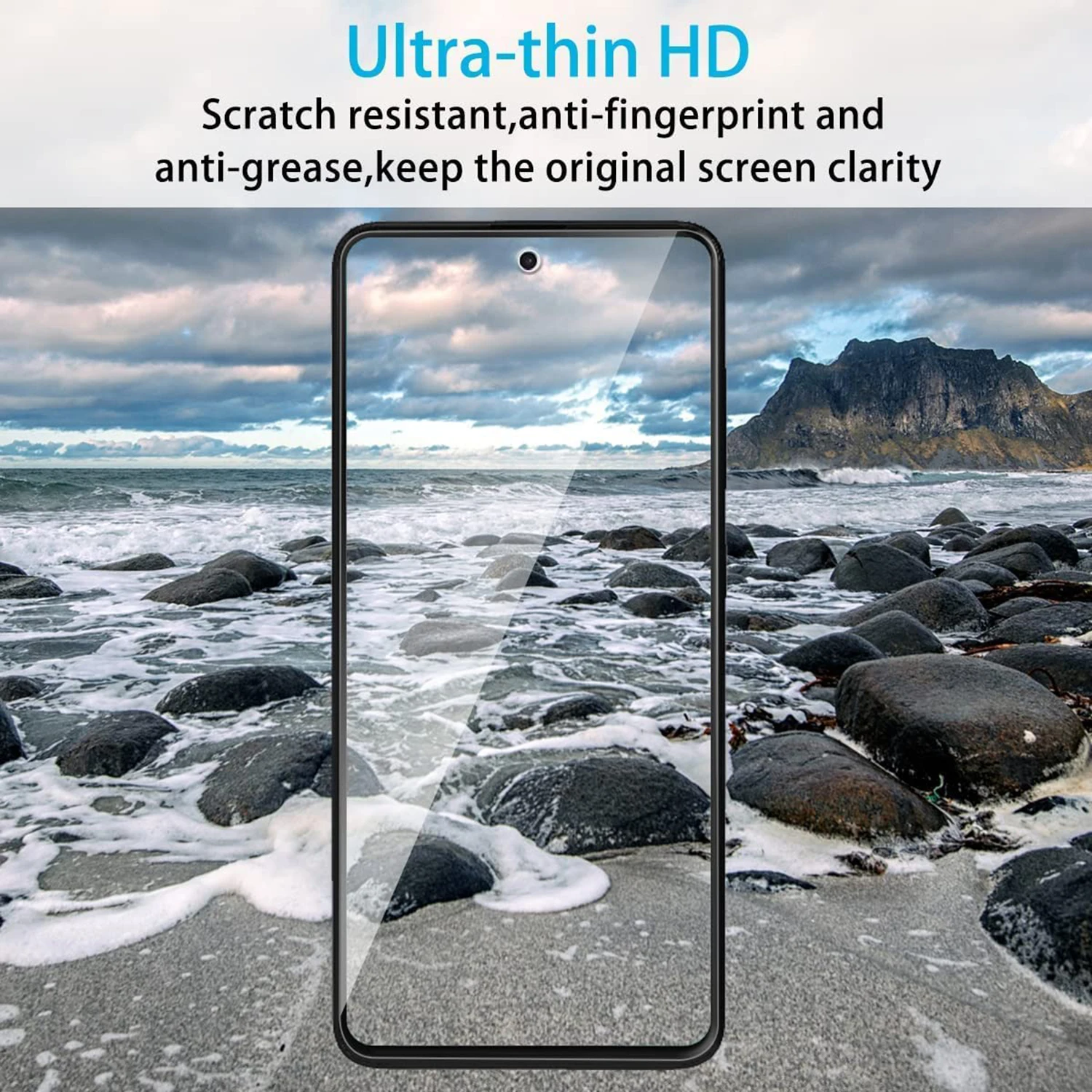 2/4Pcs Screen Protector Glass For Samsung Galaxy A51 Tempered Glass Film