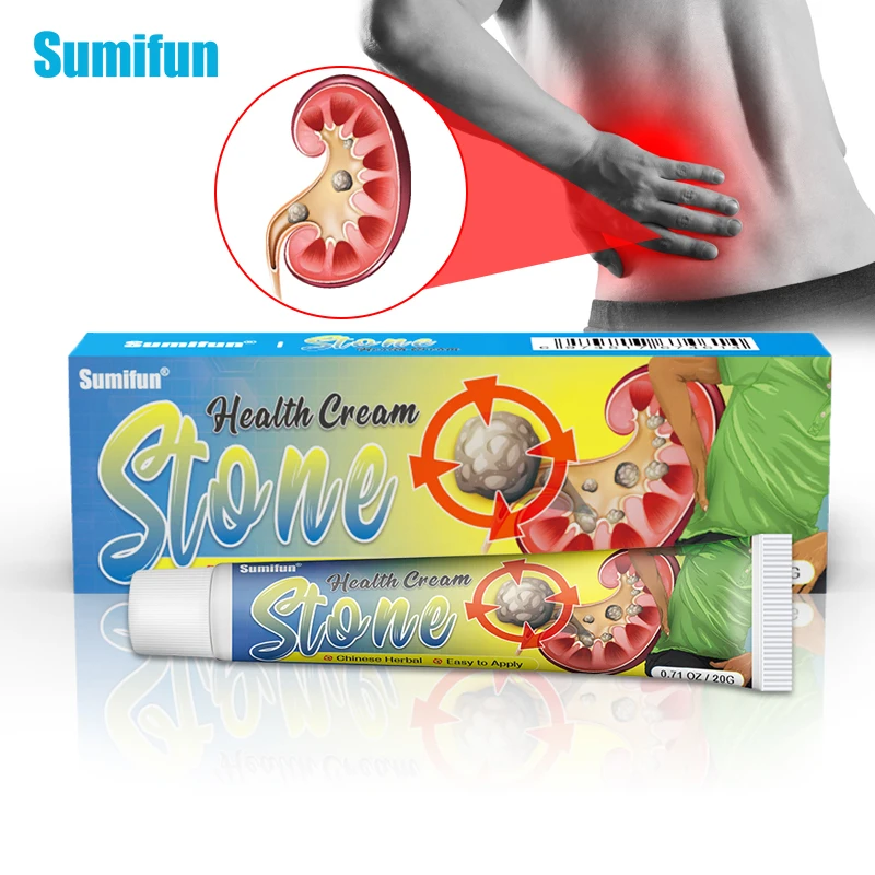 

1Box Sumifun Kidney Stones Removal Cream Treat Gallstones Renal Calculus Medicinal Ointment Urolithiasis Pain Relief Plaster 20g