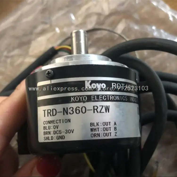 

Wholesale Best Quality Incremental Encoder TRD-N360-RZW,trd-n360-rzwd 2m 360Pulse with IP65(Waterjet Proof) Protection Level