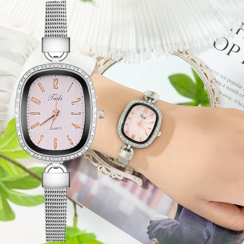 

SMVPLuxury Sliver Watch Women Top Brand Ladies Casual Quartz Watch Steel Women's Wristwatch Montre Femme Relogio