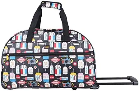 

Коллекция ручной клади-легкая дорожная сумка 22 дюйма с узором-деловой Дорожный чемодан на выходные