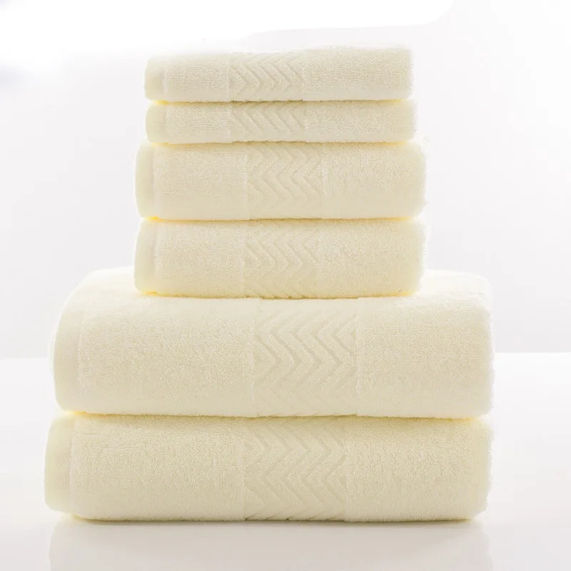 

American Styles Home Combed Cotton 3 Pieces Bath Towel Set