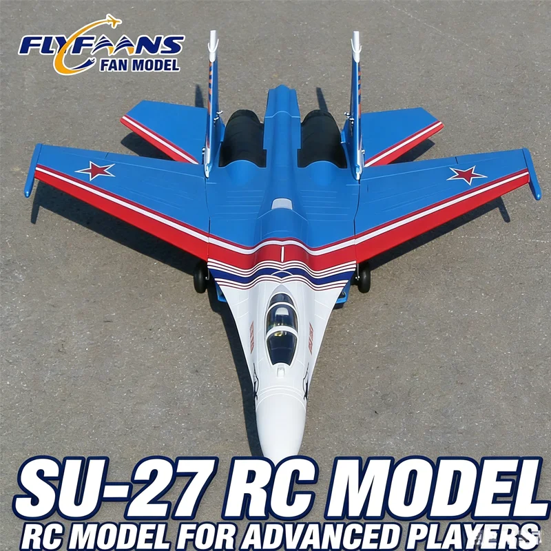 Фото Радиоуправляемая модель истребителя Fengfan Model Dual 64mm EDF Su27 J11B с фиксированным крылом, из материала EPO, для хобби и тренировок №1