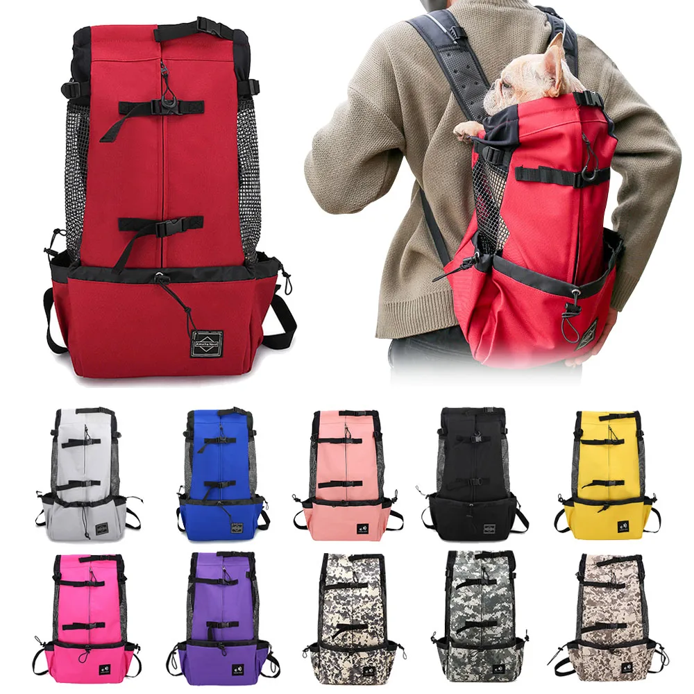

Outdoor Travel Bag Shoulders Cat Backpack Bulldog HandbagWashable Ventilation Dogs Accessories Suitable Small Puppy Pet Items
