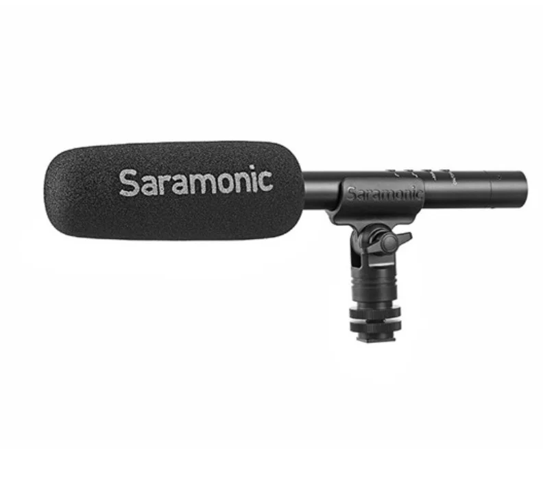 

Saramonic SR-TM1 Broadcast XLR Super-Cardioid Condenser Camera Microphone With Built-in Rechargeable Battery 11" Capsule Digi