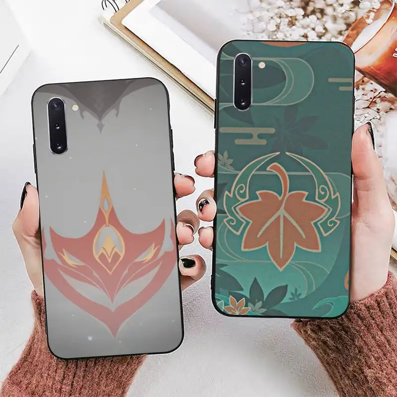 

Genshin Impact Game Phone Case for Samsung Note 5 7 8 9 10 20 pro plus lite ultra A21 12 72