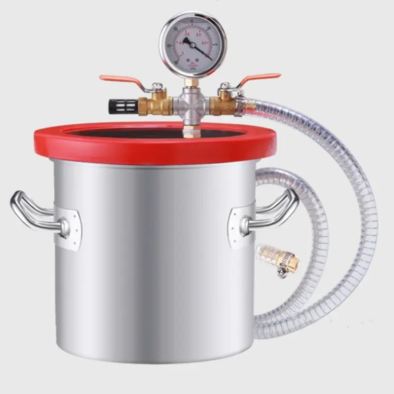 Видимое вакуумное пеногасительное ведро AB стабилизированное деревянное