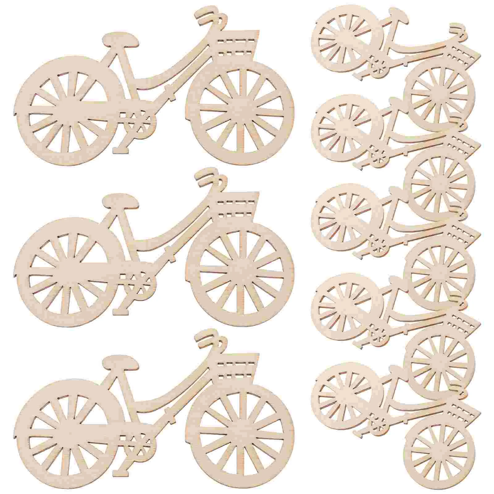 

12pcs Dollhouse Mini Bikes Tiny Bike Models Simulation Bicycles Dollhouse Accessories