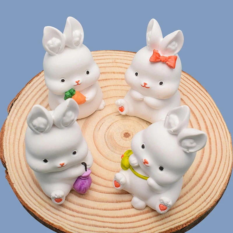 Lovely Animal Rabbit Bunny Soap Candle Mold Silicone Mold Handmade Craft Molds