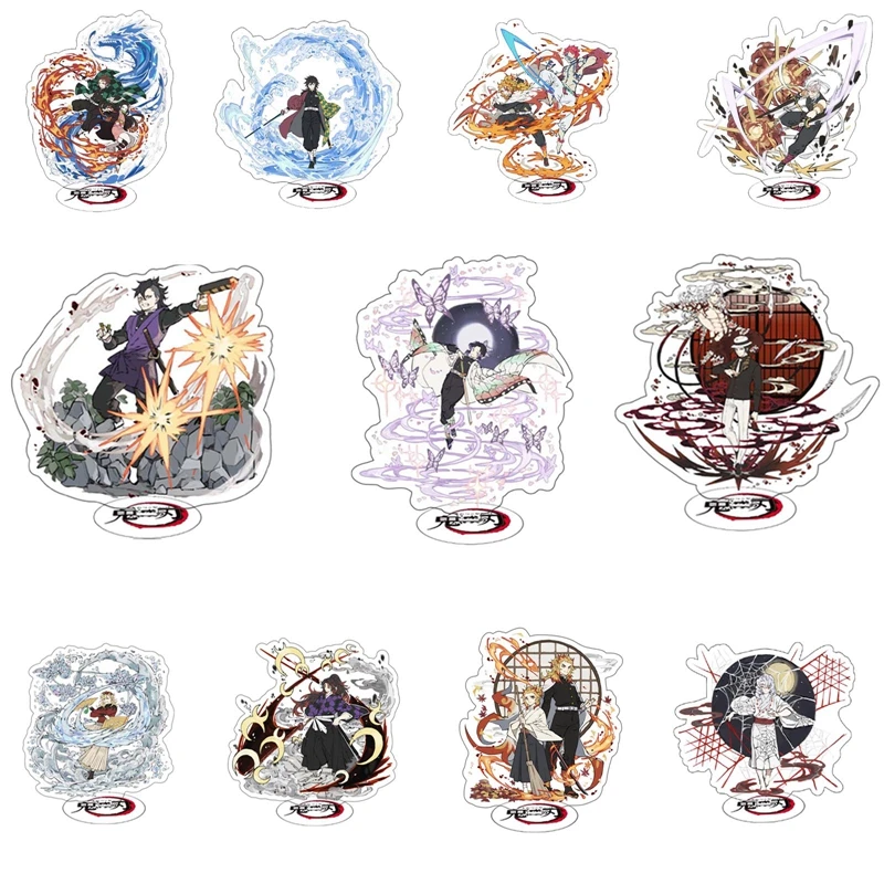 

Экшн-фигурки аниме «рассекающий демонов», акриловая подставка, Agatsuma Zenitsu Kamado Tanjirou, настольная модель