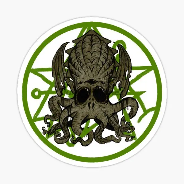 Ктулху Great Old Ones осьминог щупальца монстров ПВХ наклейка для украшения стены