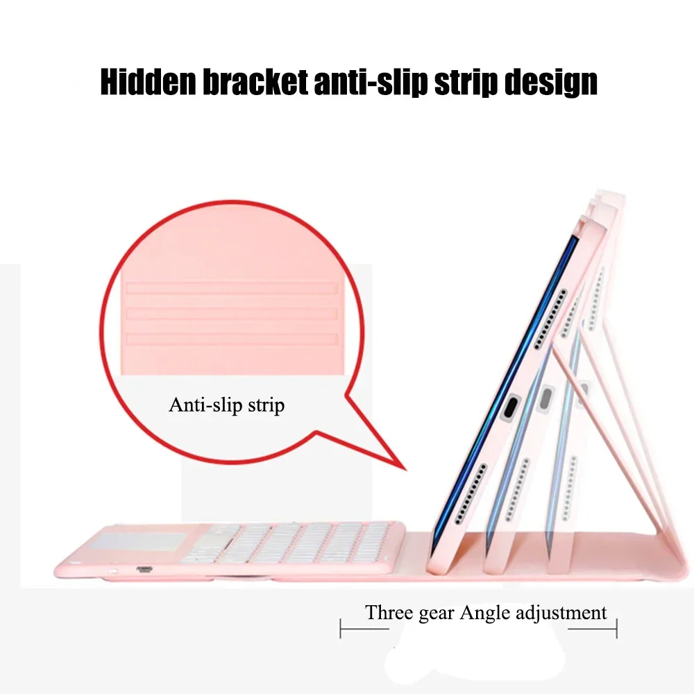 Чехол для клавиатуры Samsung Galaxy Tab S9 2023 11 &quotS9 FE Plus 12 4 клавиатура и мышь со слотом