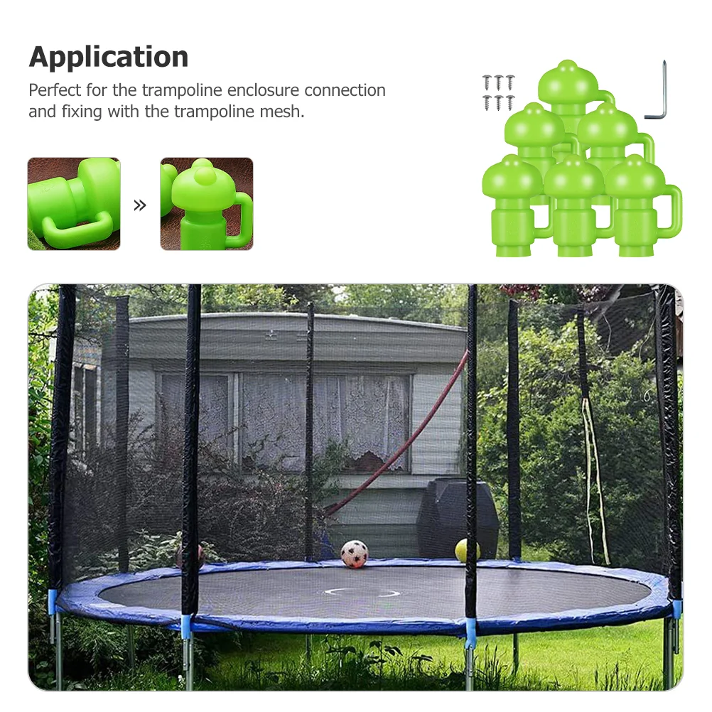 Маленькая крышка стержня Батут Компактная деталь Вещь Пластиковые детали