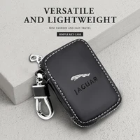 leather car styling key cover storage case shell wallet for jaguar xf xj xk f type x type e pace i pace xel xe s type f pace