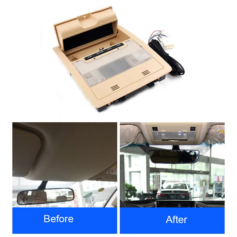 Автомобильная верхняя консоль купольная лампа для чтения карты Toyota Land Cruiser 200