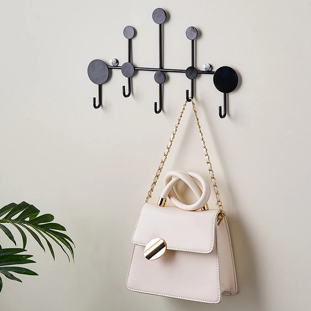 

Nordic Modern Room Coat Decorative Wall Hooks Decoration Home Accessories Key Holder Storage Iron Hangers Hanging Entrance Decor