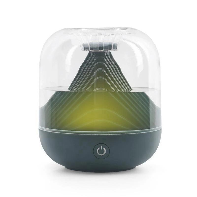 

700Ml Air Purification Humidifier Rechargeable 1200Mah Water Atomizer Fit For Bedroom Green